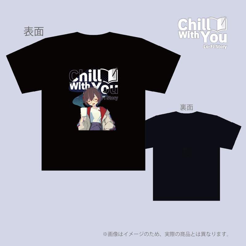 【26年9月上旬発送】アートTシャツ(サトネ)/Chill with You : Lo-Fi Story